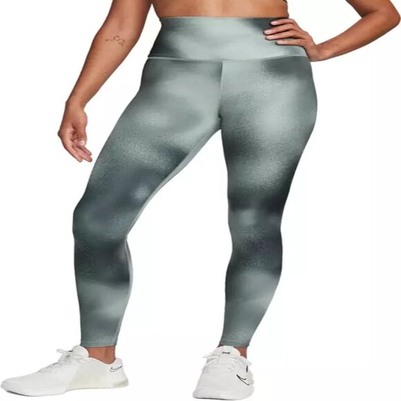 NWT New Nike Women's One High-Rise Printed Leggings Small S Yoga Pants Training - Picture 4 of 4